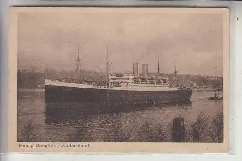 SCHIFFE - OZEANSCHIFF - Dampfer "DEUTSCHLAND", HAPAG