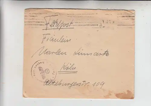 UKRAINE - LEMBERG / LWIW, Fliegerhorst Kdt., Feldpost 1943