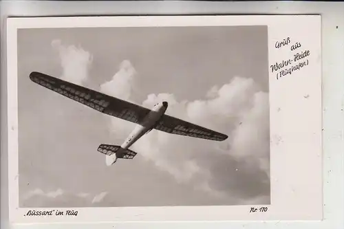 FLUGZEUGE - SEGELFLIEGEN - BUSSARD, 50er Jahre