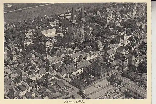 4232 XANTEN, Luftaufnahme