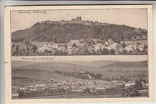 F 55600 MONTMEDY, 1.Weltkrieg, Deutsche Feldpost, 1916