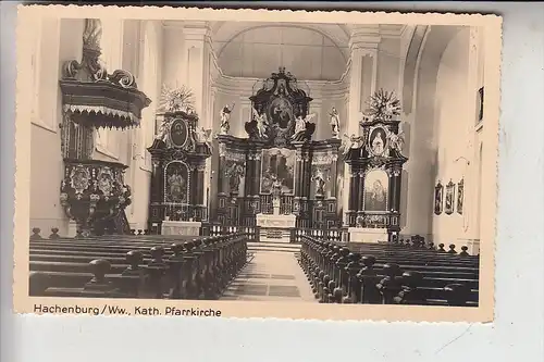 5238 HACHENBURG, Katholische Pfarrkirche, Innenansicht