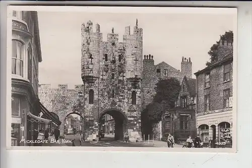 UK - ENGLAND - YORKSHIRE - YORK, Micklegate Bar, 1950