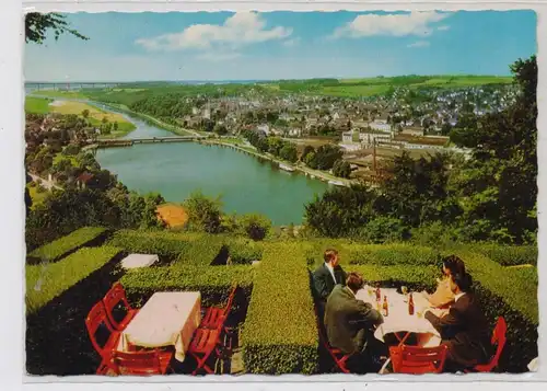 4300 ESSEN - KETTWIG, Blick von Haus Seeblick, 1967