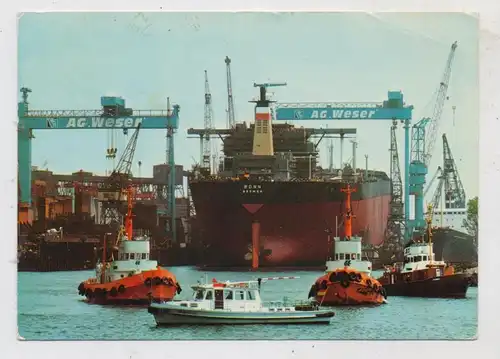 OZEANSCHIFF - FRACHT, BONN" im Hamburger Hafen