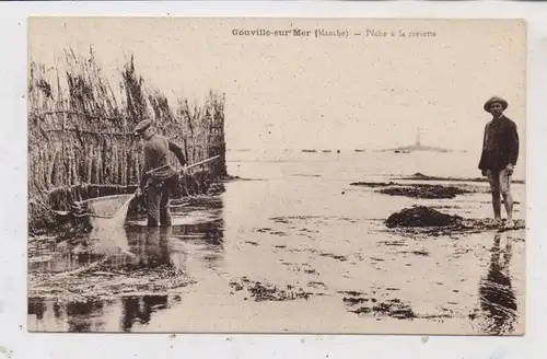 FISCHEREI - Garnelen / Crevetten - Fang, Gouville - sur - Mer