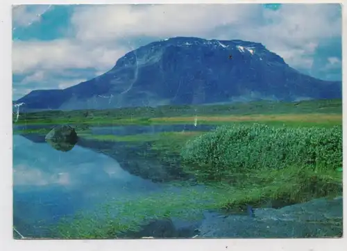 ISLAND - HERDUBREID mountain, kl. Einriss