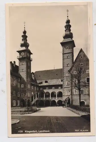 A 9000 KLAGENFURT, Landhaus, 1938