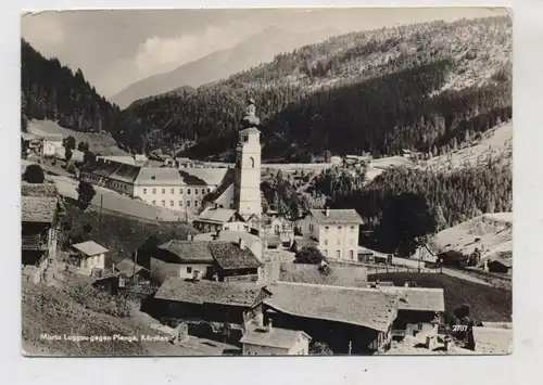 A 9655 LESACHTAL - MARIA LUGGAU, Dorfansicht, 196..