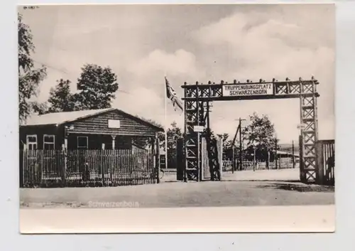 MILITÄR - Kaserne / Truppenübungsplatz Schwarzenborn 30er / 40er Jahre, Repro