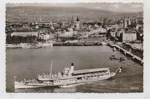 BINNENSCHIFFE - ZÜRICHSEE, "STADT ZÜRICH", 1952, Verlag CEKADE - Dortmund