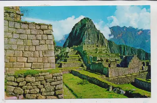 PERU - MACHUPICHU, min. Einriss