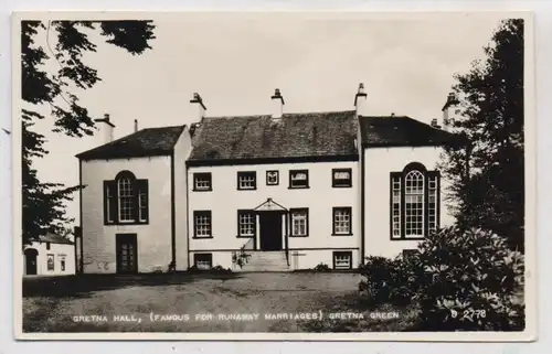 SCOTLAND - DUMFRESSHIRE, GRETNA GREEN, Gretna House, 195...