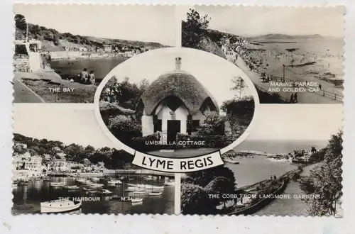 UK - ENGLAND - DORSET - LYME REGIS, multiview 1964