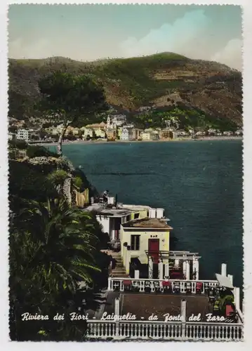 I 17020 LAIGUEGLIA, da ponte del Faro, 1954