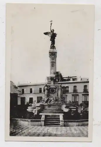 E 11000 CADIZ, Monumento al Marques dee Comillas