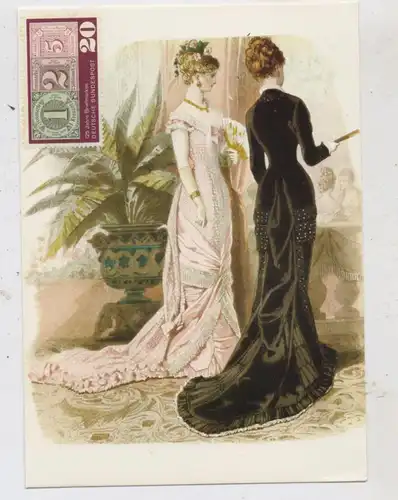 MODE - Toiletten für das Diner- Paris ca. 1870