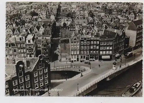 NOORD-HOLLAND - AMSTERDAM, Prinsengracht, Luchtopname