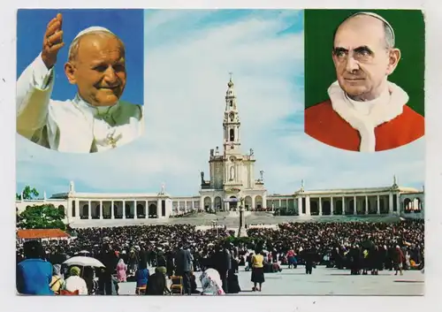 RELIGION - PÄPSTE, Johannes Paul II. & Paul VI. in Fatima