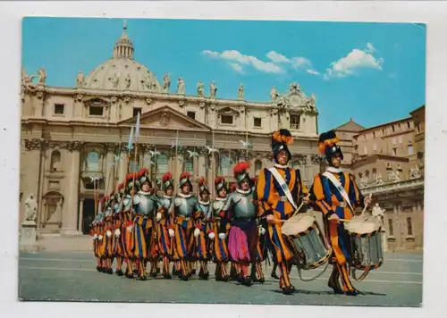 VATICAN - Schweizer Garde Parade