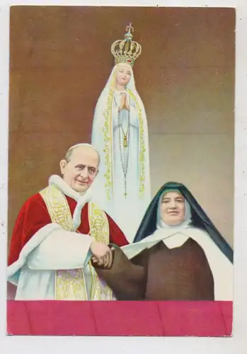 RELIGION - CHRISTENTUM - PAPST - Paul VI. Fatima 1967