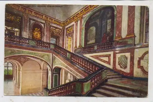 F 78000 VERSAILLES, Chateau, Escalier d'Honneur, TUCK - Oilette