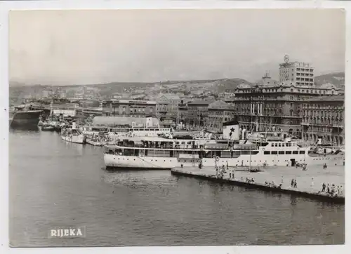 HR 51000 RIJEKA, Hafen, 1961