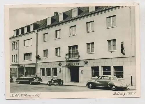 5520 BITBURG, Hotel Bitburger Hof, Wwe. Theodor eiler, AUTO - UNION, Motorrad