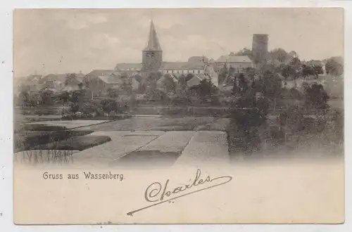 5143 WASSENBERG, Gruss aus..., 1904
