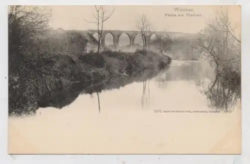 0-5300 WEIMAR, Partie am Viadukt, ca. 1900