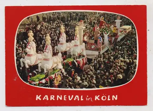 5000 KÖLN, KARNEVAL, Rosenmontagszug, Prinzenwagen