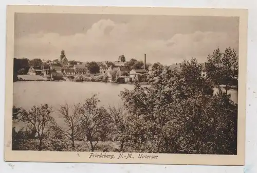 NEUMARK - FRIEDEBERG / STRZELCE - KRAJENSKIE, Untersee, 1926 post. gelaufen
