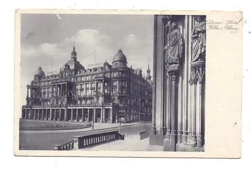 5000 KÖLN, Dom-Hotel, Roncalli-Platz vor dem Kölner Dom