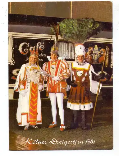 5000 KÖLN, KARNEVAL, Dreigestirn 1981