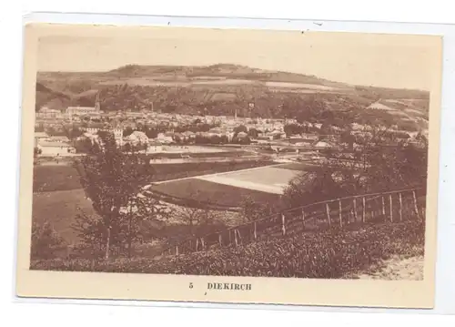 L 9200 DIEKIRCH, Panorama, Blick über die Sauer, Verlag: Capus