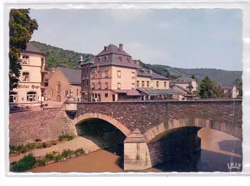 L 9400 VIANDEN, Our-Brücke, Heiliger Nepomuk, Victor Hugo Museum