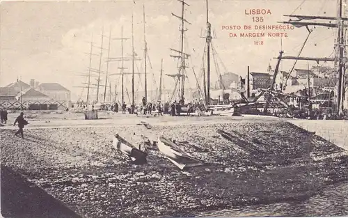 P 1000 LISBOA / LISSABON, Posto de Desinfeccao da Margem Morte