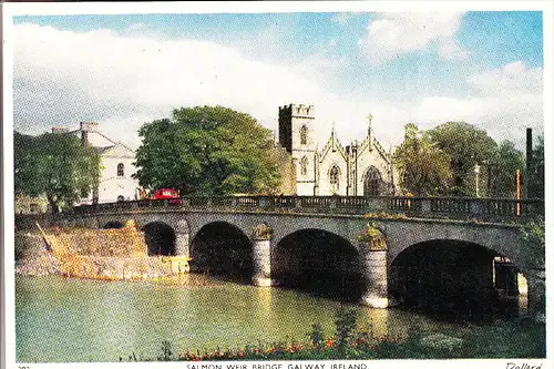 EIRE / IRLAND - GALWAY, Salmon Weir Bridge