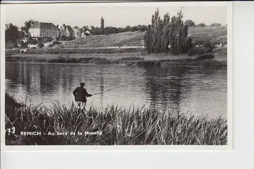 L 5500 REMICH, Au bord de la Moselle - Angeln