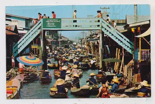 THAILAND / SIAM - RAJPURI Provence, Floating Market