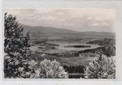 A 9583 FAAK, Blick auf den Faaker See, Verlag Strein - Villach