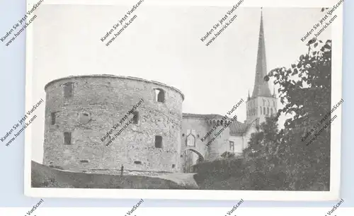 EESTI - TALLINN / REVAL, ESTONIA - "Dicke Margarethe" & Olaikirche