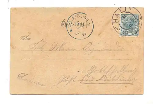 A 6067 ABSAM, Wallfahrtsort am Jakobsweg, 1903