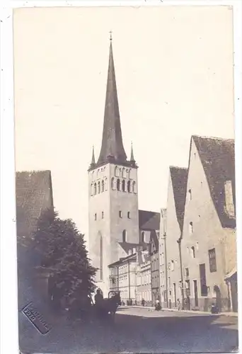 EESTI / ESTLAND - TALLINN /REVAL, Olewski Kirche, Photo-AK