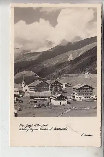 A 6450 SÖLDEN - OBERGURGL, Ortsansicht