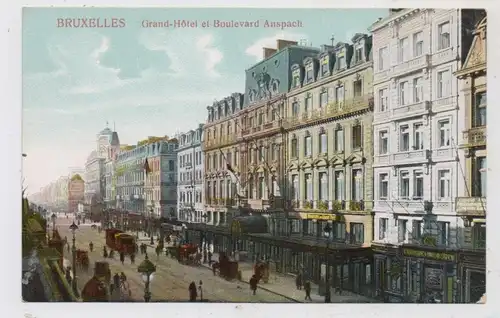 B 1000 BRUSSEL, GRAND HOTEL, Boulevard Anspach