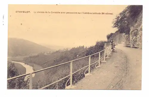 B 4970 STAVELOT, Le Chemin de la Corniche