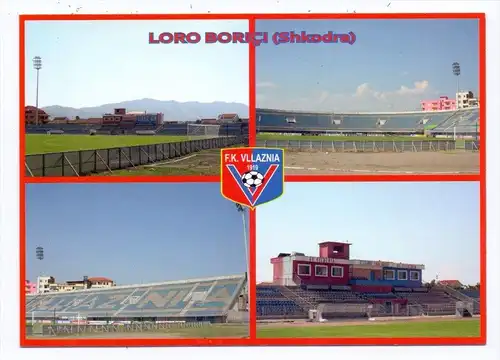 ALBANIA / ALBANIEN - SHKODRA, Fussball-Stadion Loro Borici