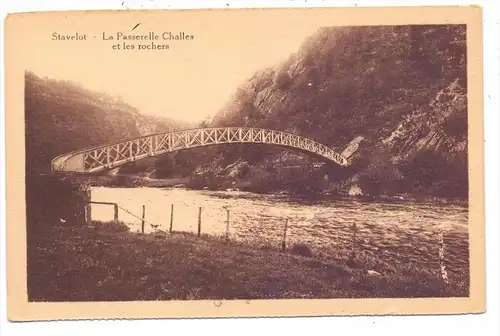 B 4970 STAVELOT, La Passerelle Challes