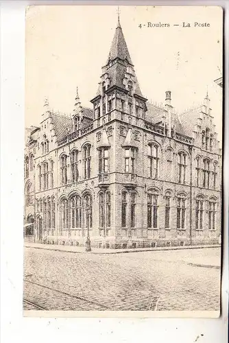 B 8800 ROESELARE, Post, 1917, deutsche Feldpost